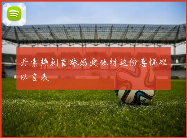 丹索热刺首球感受独特这份喜悦难以言表